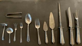 Towle D ' Orleans 1923 Sterling Silver Flatware Service for 18 (190 Piece) 291 Oz 2