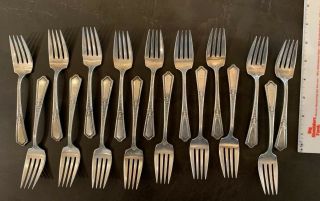 Towle D ' Orleans 1923 Sterling Silver Flatware Service for 18 (190 Piece) 291 Oz 5