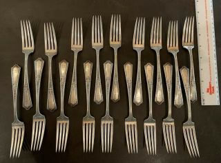 Towle D ' Orleans 1923 Sterling Silver Flatware Service for 18 (190 Piece) 291 Oz 8