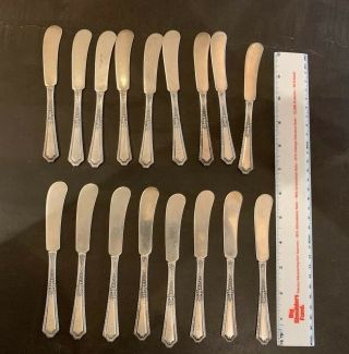 Towle D ' Orleans 1923 Sterling Silver Flatware Service for 18 (190 Piece) 291 Oz 9