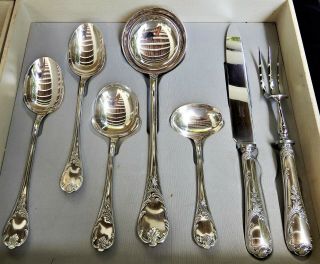 Christofle France MARLY 43 pce cutlery Canteen for 6 plus serving ware canteen 3