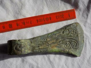 Ancient Bronze Age Axe.  Roman.  Greek