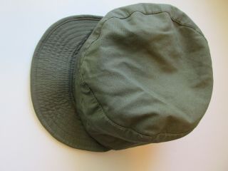 U.  S.  M.  C.  M1951 Cold Weather Field Cap.  1953 Dated.  Korean War.  Size 7