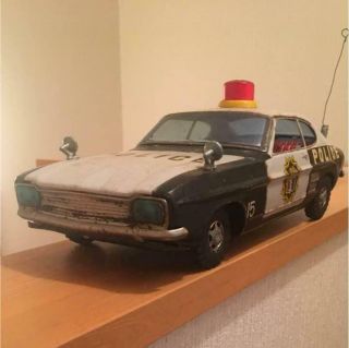 Ford Capri Police Car Tin Minicar