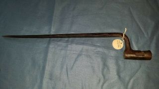 U.  S.  Model 1795 Socket Bayonet - War Of 1812 Through Civil War