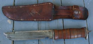 Private Purchase Wwii U.  S.  Utility Knife Egw With Id 