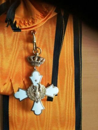 Greece Order of Phoenix,  CROSS for 1st class with Scarf 2