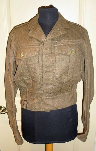 British Army Uniform Battle Dress 1949 Pattern Blouse 2