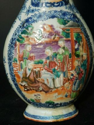 Estate Rare 18th Century Chinese Expo Famille Rose Porcelain Vase (Circa 1750) 2