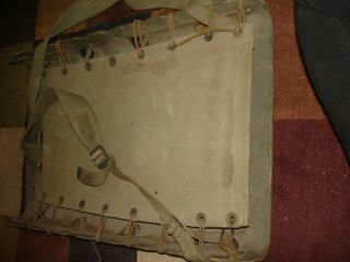 Vintage 1945 American Seating Co.  Backpack Frame wood canvas 3