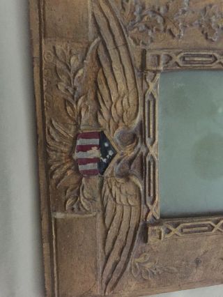 World War I Patriotic Wooden Picture Frame 2