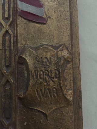 World War I Patriotic Wooden Picture Frame 3