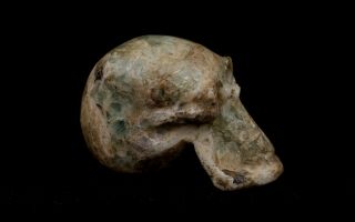 Pre Columbian Mayan Skull Aztec_Olmec_Maya 2