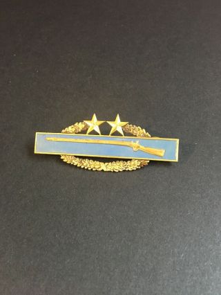 Wwii Ww2 Us U.  S.  Sterling Rifleman Pin,  Military,  Marksman,  Badge,  Medal