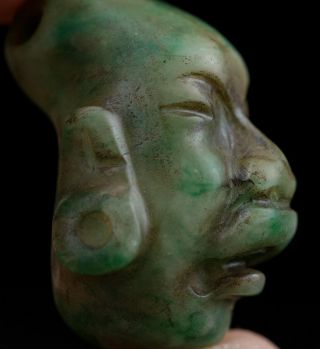Pre Columbian Mayan Head Pendant Aztec_Olmec_Maya 6