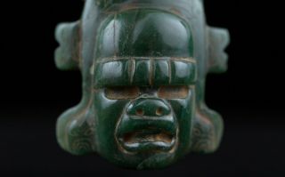 Pre Columbian Mayan Warrior Pendant Aztec_olmec_maya