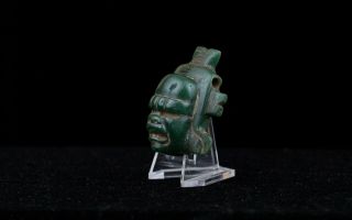 Pre Columbian Mayan Warrior Pendant Aztec_Olmec_Maya 3