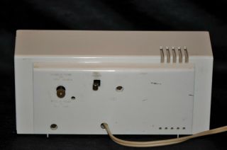 MCM Vintage WESTCLOX Moonbeam ATOMIC Electric Alarm Clark STARBURST S - 14A 7