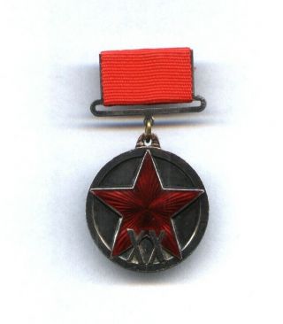 Rare Russian Soviet Ussr Ww2 Medal : Xx Years Of Rkka 1918 - 1938