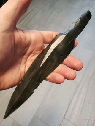 Huge Mayan Dagger/spear Found In Belize,  Precolumbian