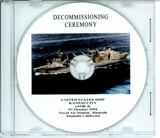 Uss Kansas City Aor 3 Decommissioning Program 1994 United States Navy