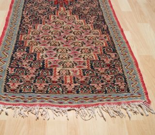 SAME OLD KURDISH KILIM RUG RECTANGLE WOOL 20,  MULTI COLORED KELIM RUNNERS 2X9ft 2