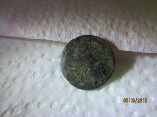 War Of 1812 " 5 Rt " Military Button Found In Louisiana 1798 - 1802