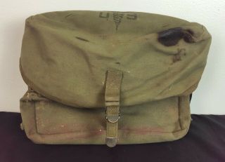 US ARMY COMBAT MEDICS KIT MEDICAL BAG KOREAN WAR ERA 10