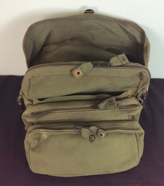 US ARMY COMBAT MEDICS KIT MEDICAL BAG KOREAN WAR ERA 6