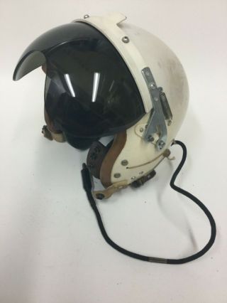 Air Force Rare Shelby Shoe P - 4 P4 Pilot Usaf Flight Helmet Size Large Not Hgu