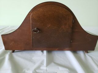 Mantel Chime Clock Brand - Solar Made In Germany.  Key Wind And Vintage 1941 8