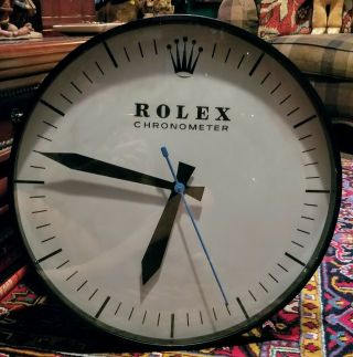 1960 Rolex Dealer Wall Clock 2