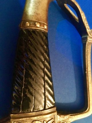 Antique Old Vintage French Italian German Napoleon Sword Dagger Knife 10
