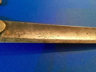 Antique Old Vintage French Italian German Napoleon Sword Dagger Knife 2