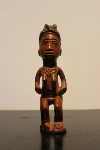 Gabon Old African Figure Ancien Statue D 