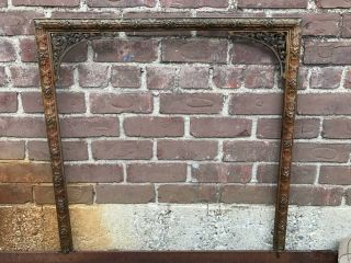 Unique Fireplace Surround - Vintage/ Antique 30 - 1/4 " X 29 - 7/8 "