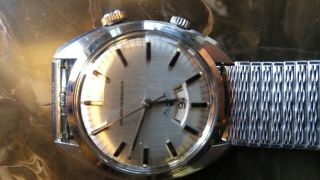 Girard Perregaux Vintage " Cricket " Alarm Wrist Watch,  1960 