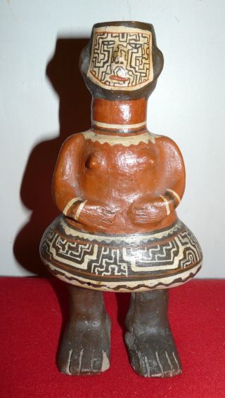 Shipibo Peru Amazon Indian Effigy Pot 2