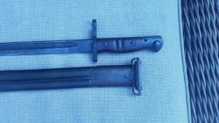 Remington M1917 Bayonet and Scabbard untouched uncleaned unmessed with 10