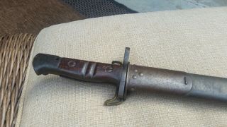 Remington M1917 Bayonet and Scabbard untouched uncleaned unmessed with 2