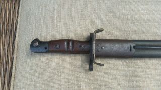 Remington M1917 Bayonet and Scabbard untouched uncleaned unmessed with 4