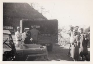 KOREAN WAR CHIRI SAN “ACTION AREA” (5 PHOTOS) - 1949 5