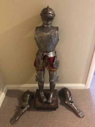 Antique Armoires Knight “charles”,  Needs Some Love