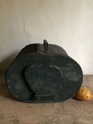 Best Old Antique Wooden Cricket Cage Windsor Green Paint Aafa Big