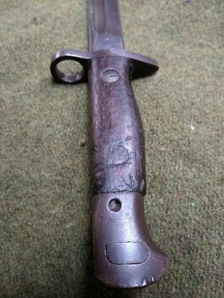 WW1 BRITISH Pattern 1907 BAYONET Made By Sanderson 1918 10