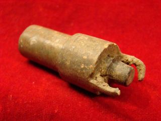 Dug Slider From An Exploded Us Parrot Percussion Fuse.  Civil War Artillery