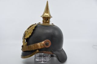 WW1 German Spike Helmet Prussian Pickelhaube Oldenberg 1867 2