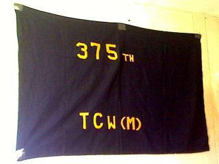 Scott Afb 375th Tcw (m) Troop Carrier Wing Medium Custom Unit Flag