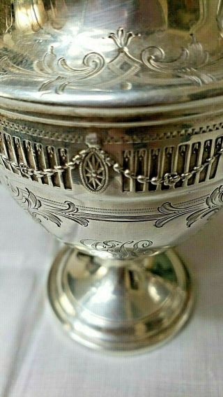 Sterling Silver Tea Service Frank M.  Whitting Co. 3