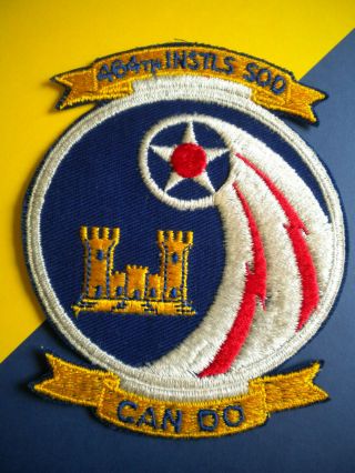 464th Installations Squadron " Can Do " Pope Air Force Base,  Nc Usaf Patch